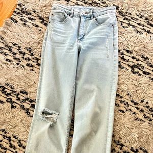 H&M straight leg stretch denim